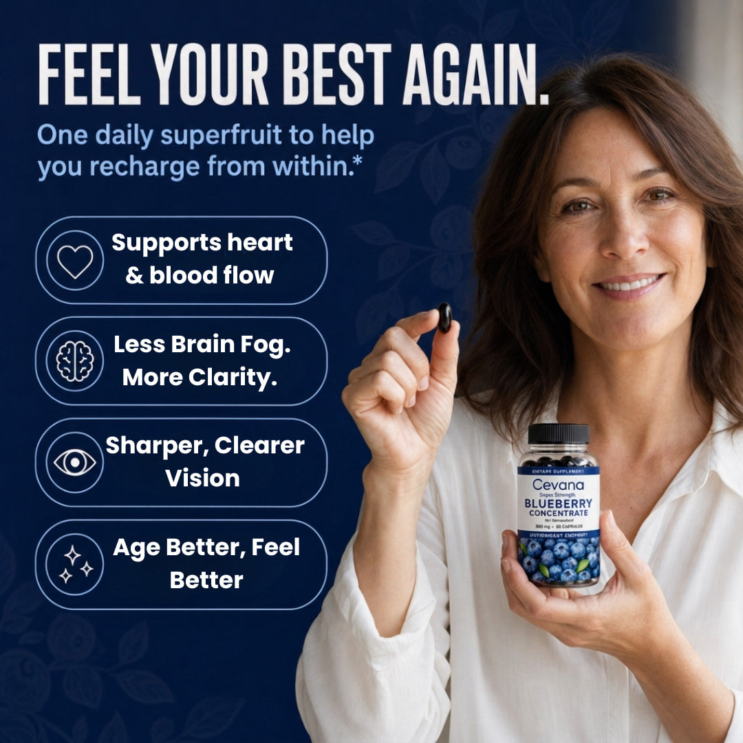 36:1 Blueberry Concentrate Softgels