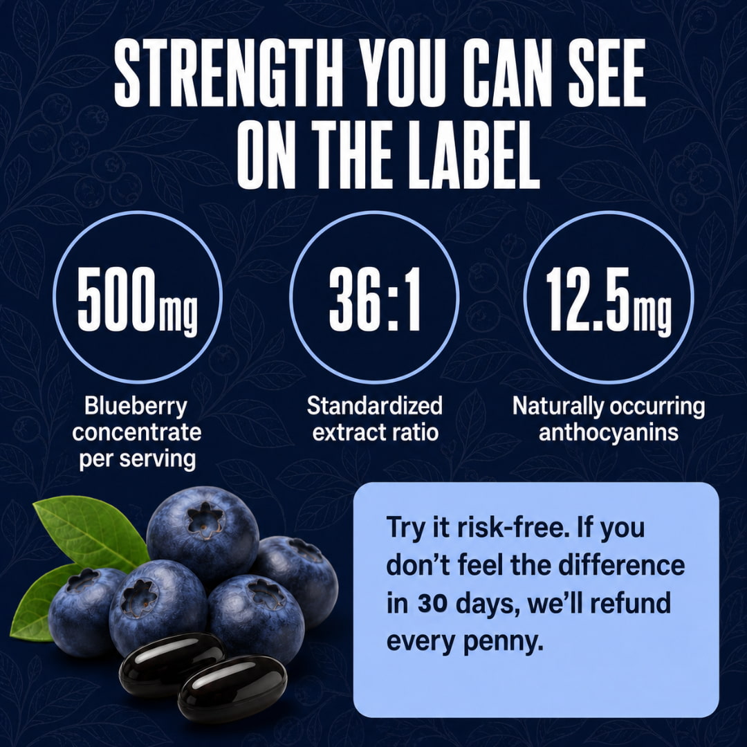 36:1 Blueberry Concentrate Softgels