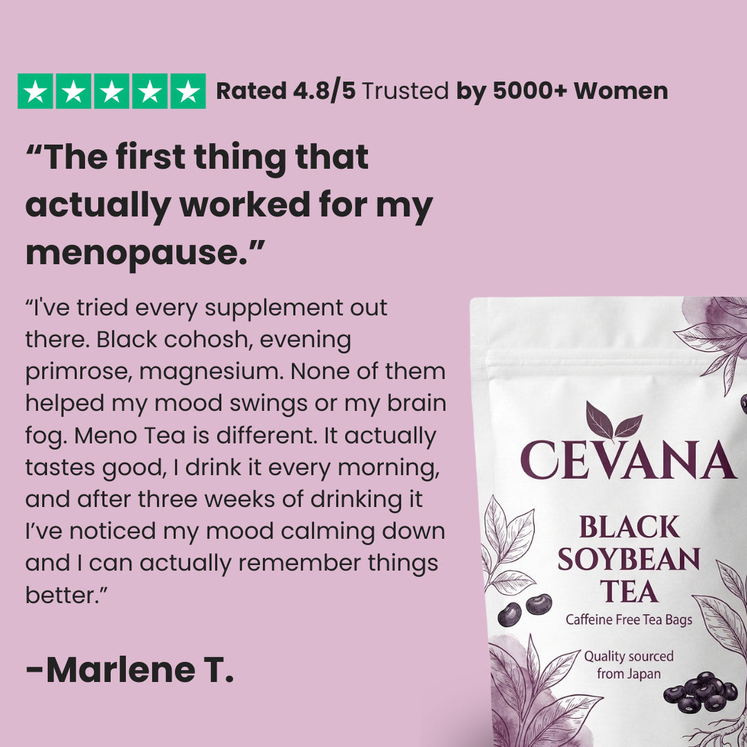 Meno Tea – Naturally Packed With Isoflavones To Help Balance Estrogen Levels